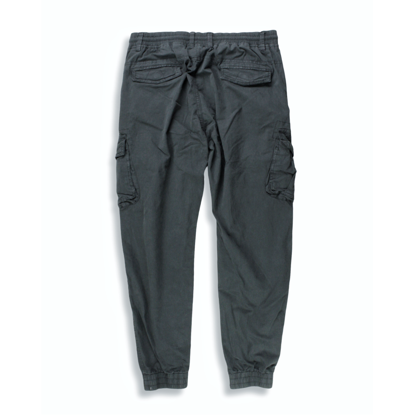 Dark Grey Cargo Jogger (Stretch)