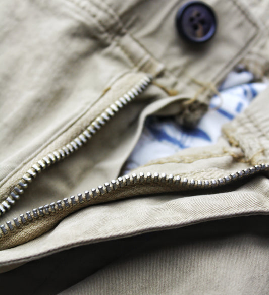 Khaki Cargo Jogger (Stretch)