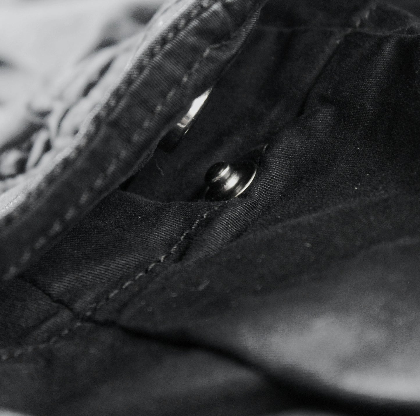 Black Cargo Jogger (Stretch)