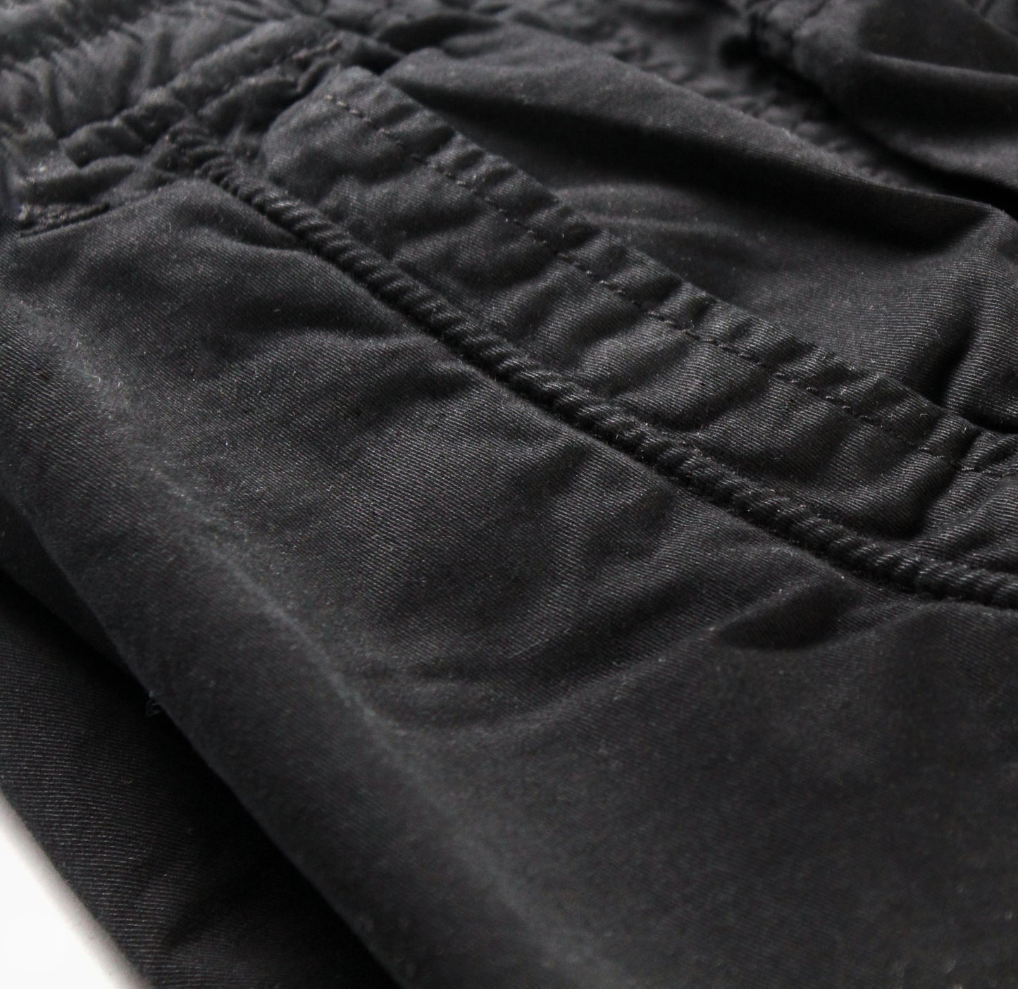 Black Cargo Jogger (Stretch)