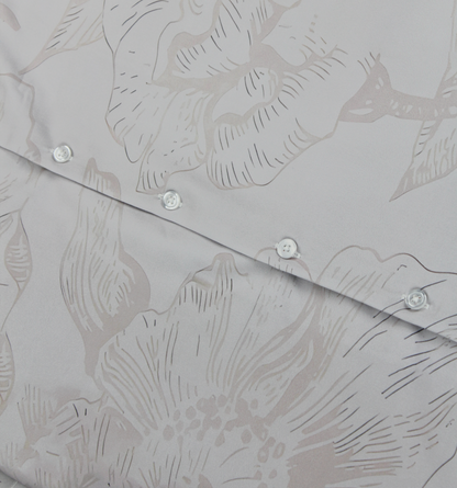 LIGHT CONTRAST FLORAL EVERE COLLAR