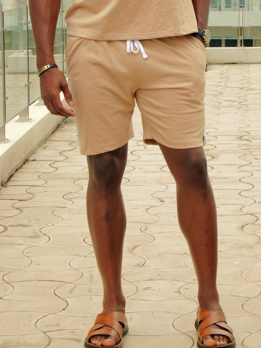 ESSENTIAL 01 / CAMEL SHORTS