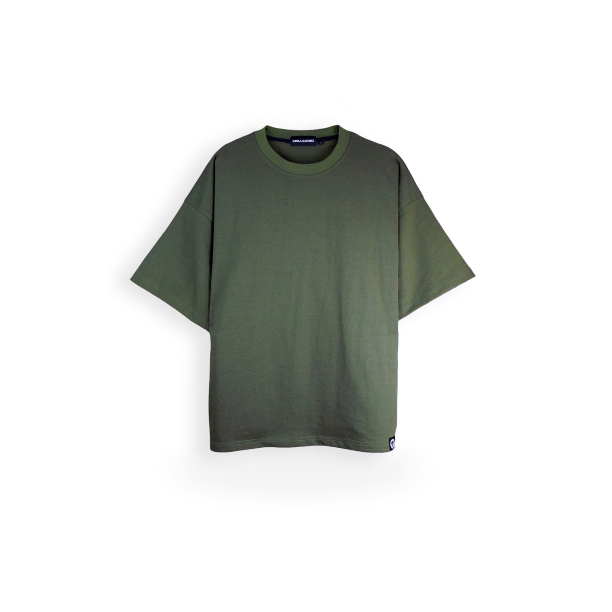 ESSENTIAL 01 / OLIVE OVERSIZED TEE